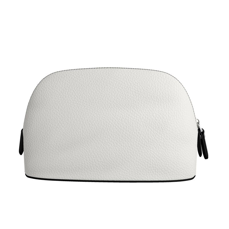 Hand crafted Leather Makeup Bag | Nappa Leather Cosmetic Pouch | Luxur
