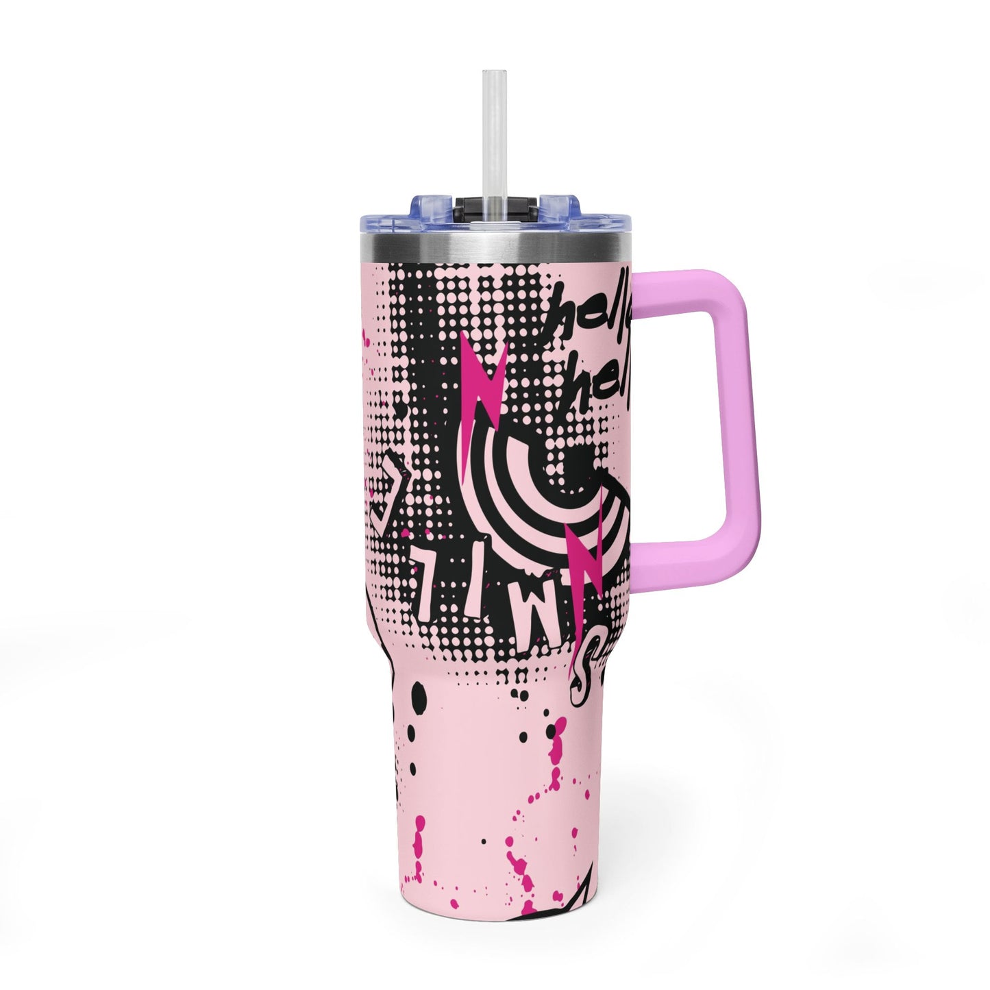 Pop Art 40 oz. Thermal Tumbler Travel Cup