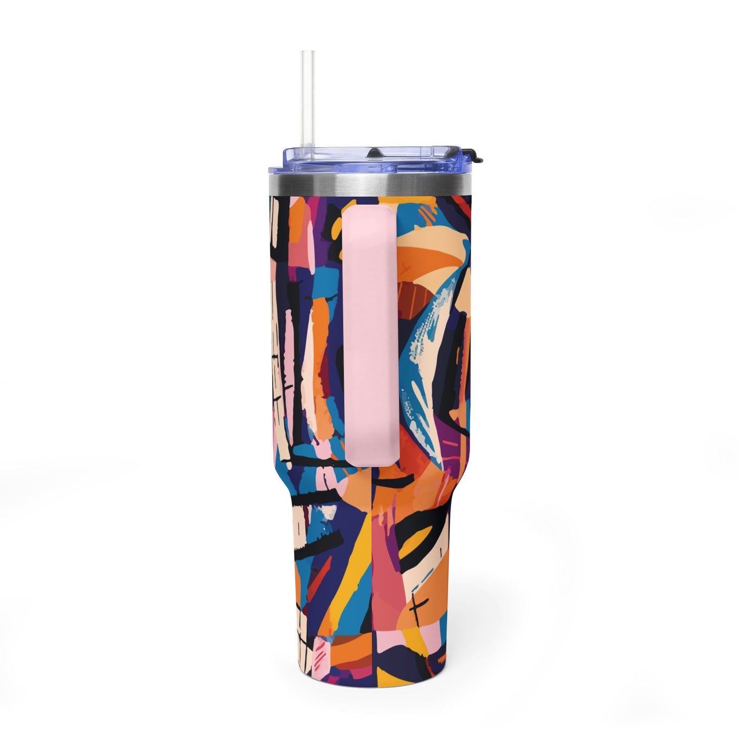 African Art 40 oz. Thermal Tumbler Travel Cup