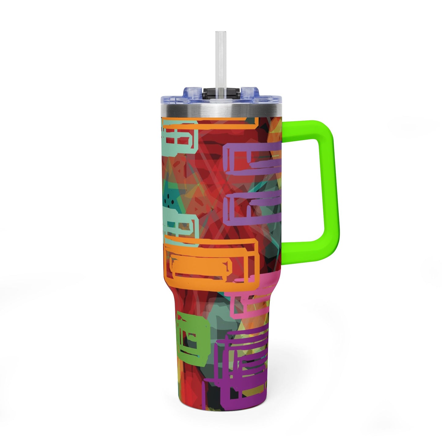 Pop Art 40 oz. Thermal Tumbler Travel Cup