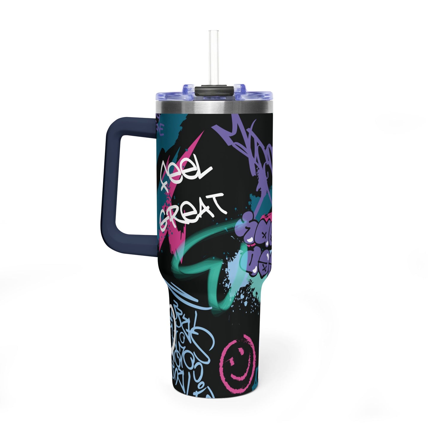 Pop Art 40 oz. Thermal Tumbler Travel Cup