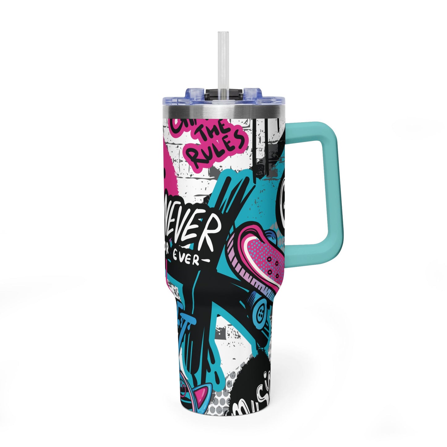 Pop Art 40 oz. Thermal Tumbler Travel Cup
