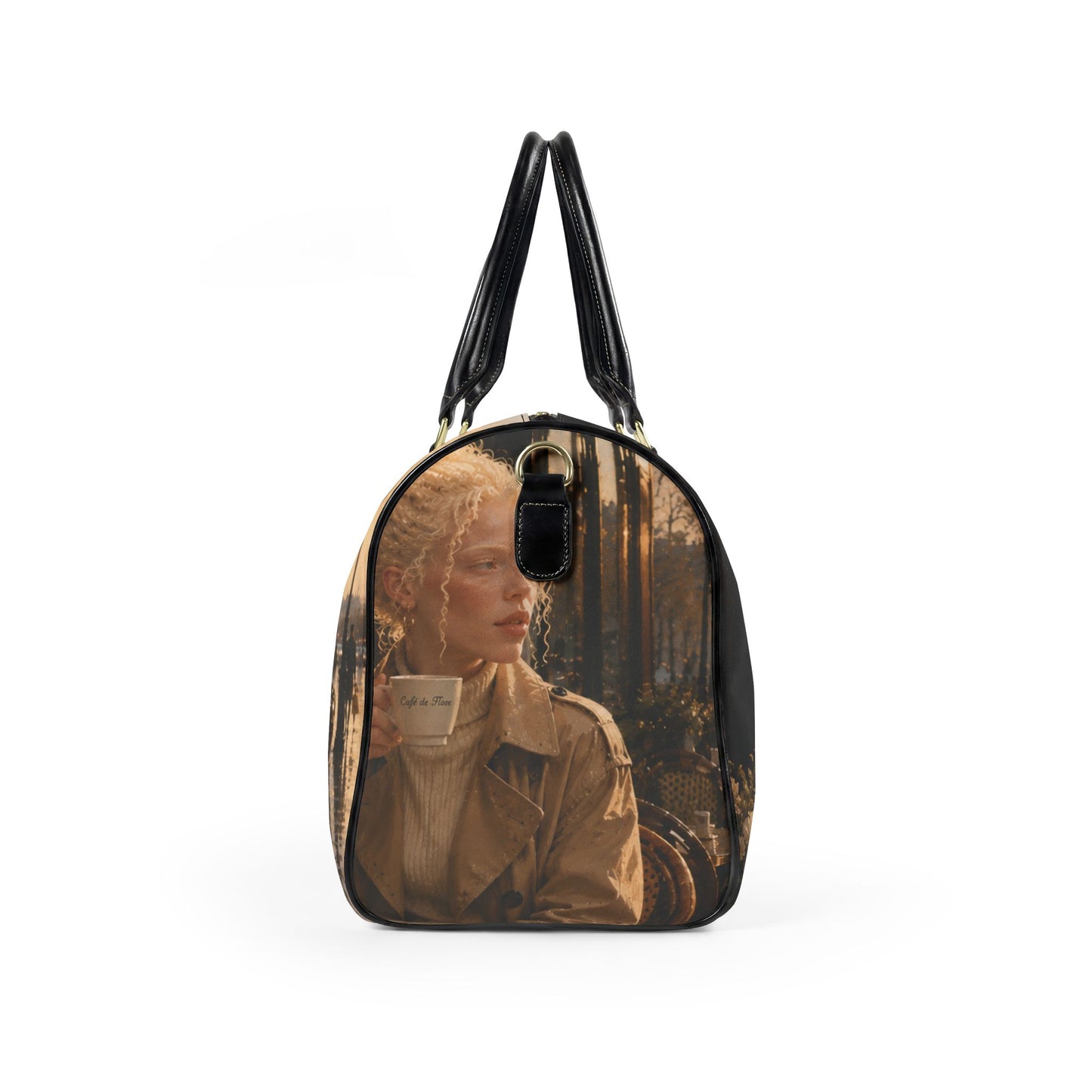Vintage City Café Lady Vegan Leather Duffle