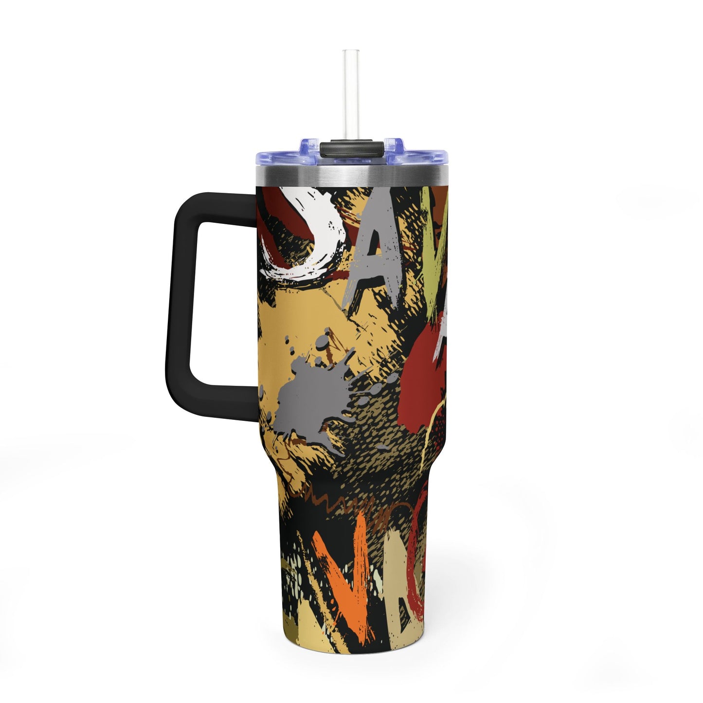 Pop Art 40 oz. Thermal Tumbler Travel Cup
