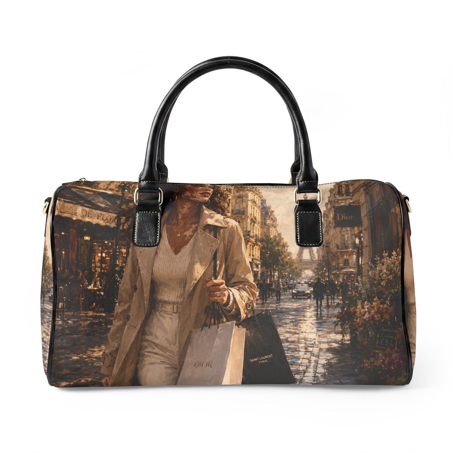 Postcards & Passports Duffle Bag – Paris Stroll Edition