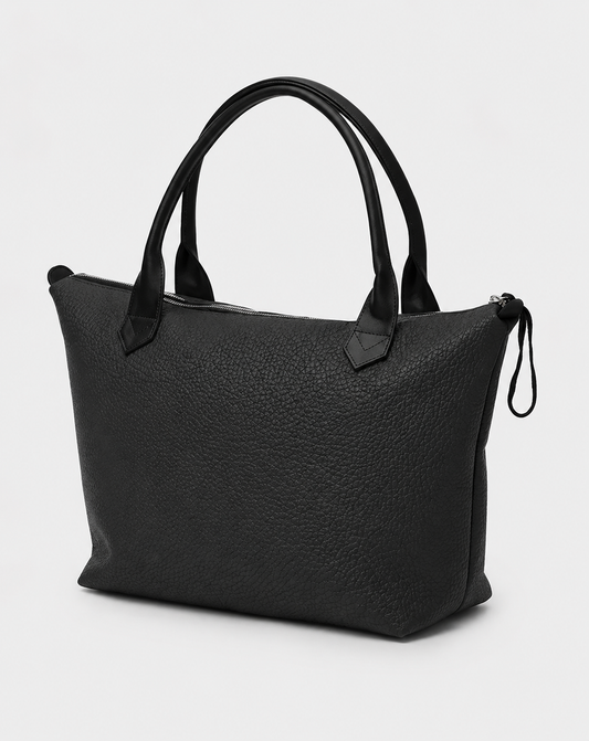 Luxury Leather Tote Bag for Women – Handmade Large Everyday Carryall with Real Leather Handles, Waterproof Lining & Interior Pockets