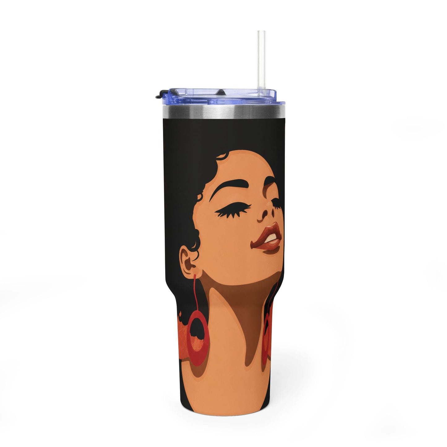 African Art 40 oz. Thermal Tumbler Travel Cup