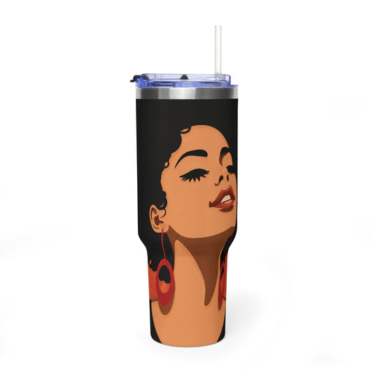 African Art 40 oz. Thermal Tumbler Travel Cup