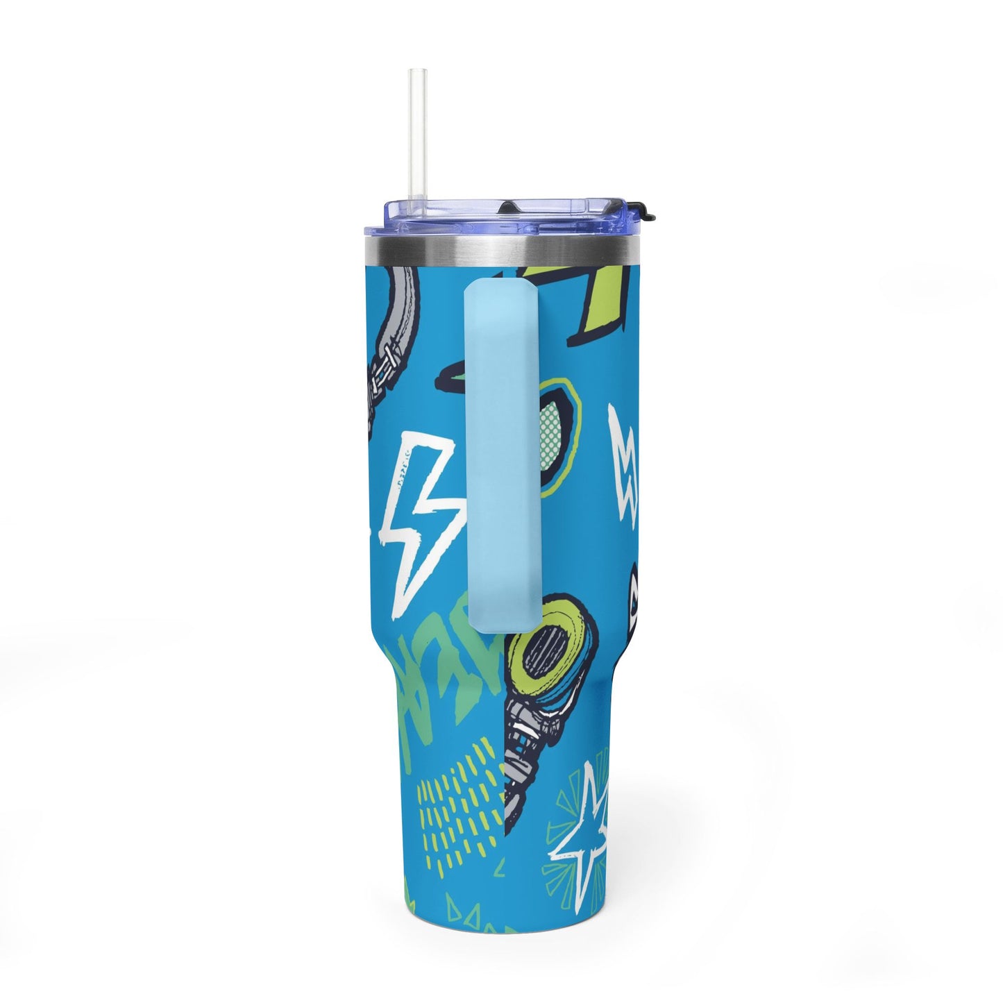 Pop Art 40 oz. Thermal Tumbler Travel Cup