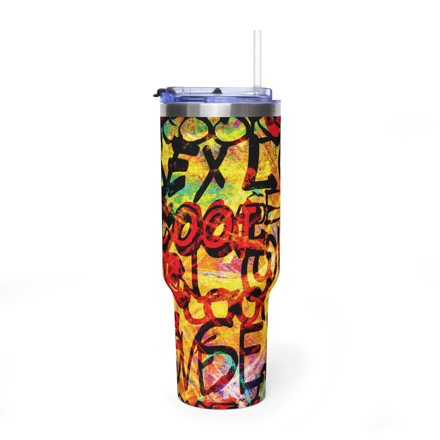African Art 40 oz. Thermal Tumbler Travel Cup