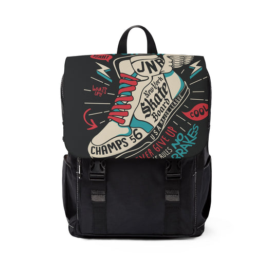 Summit Canvas Backpack | Minimalist Everyday Travel & Campus Bag