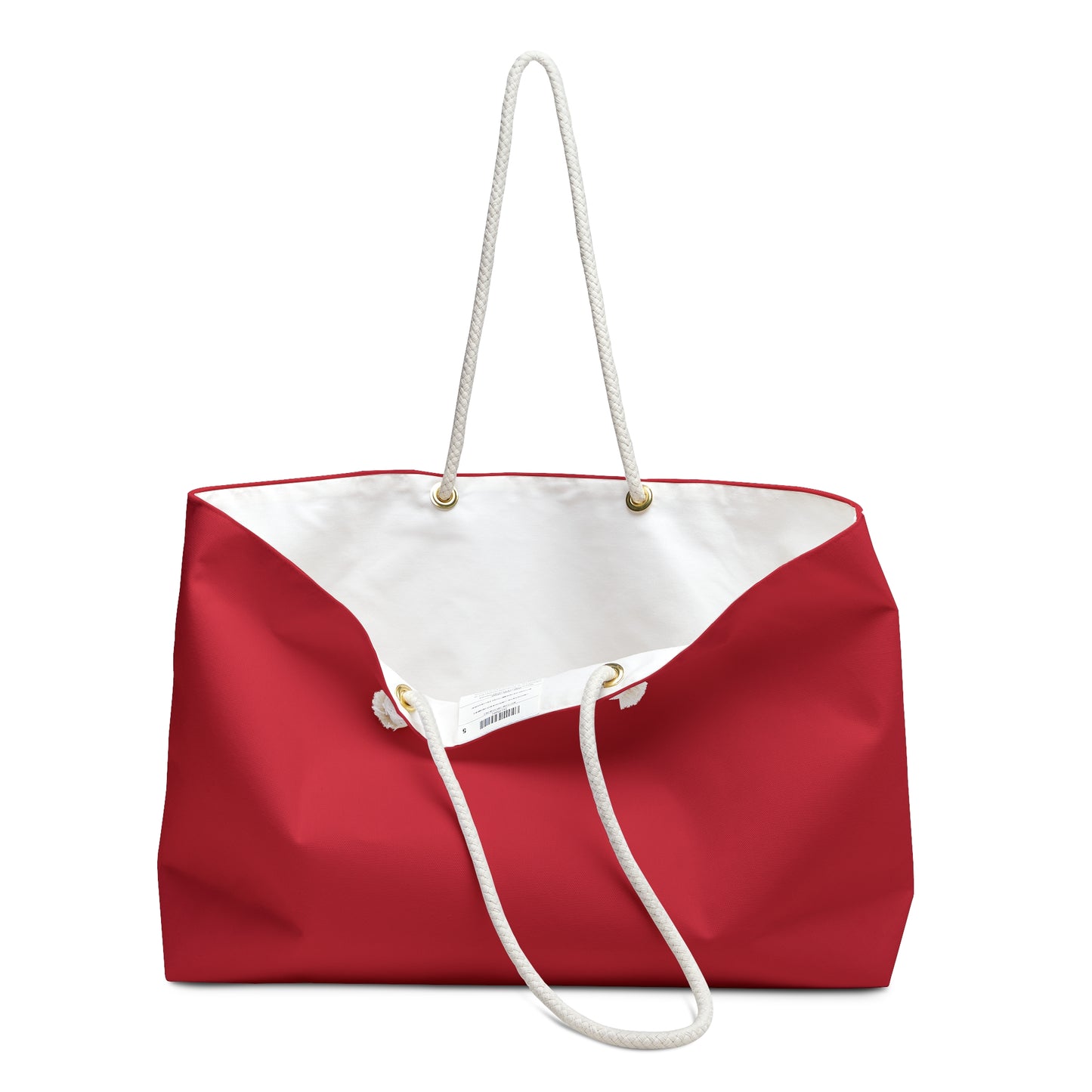 Minimalist Red Oversized Tote Bag | Lightweight Everyday Shoulder Tote | Chic Neutral Weekend Carryall