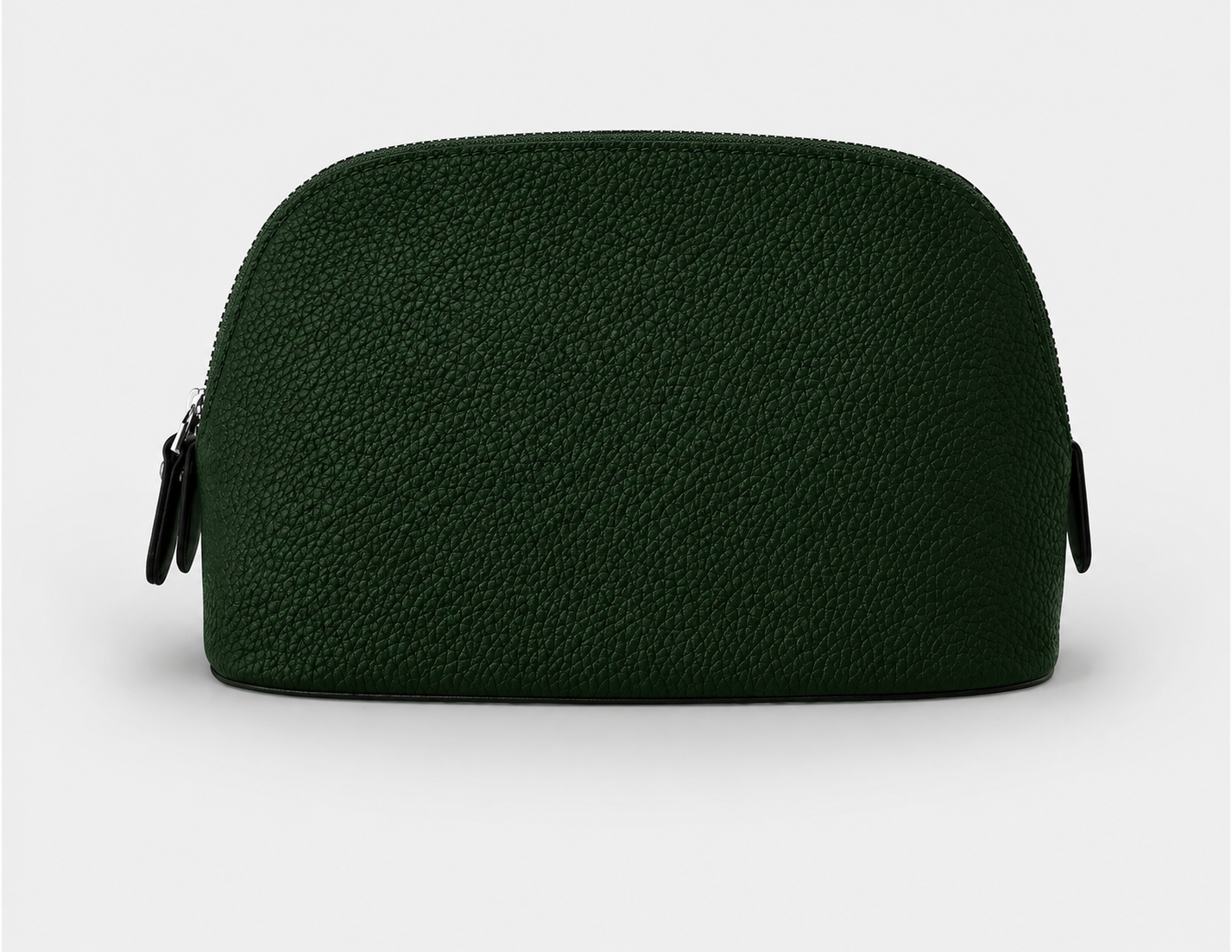 Handcrafted Leather Makeup Bag | Nappa Leather Cosmetic Pouch | Luxury Travel