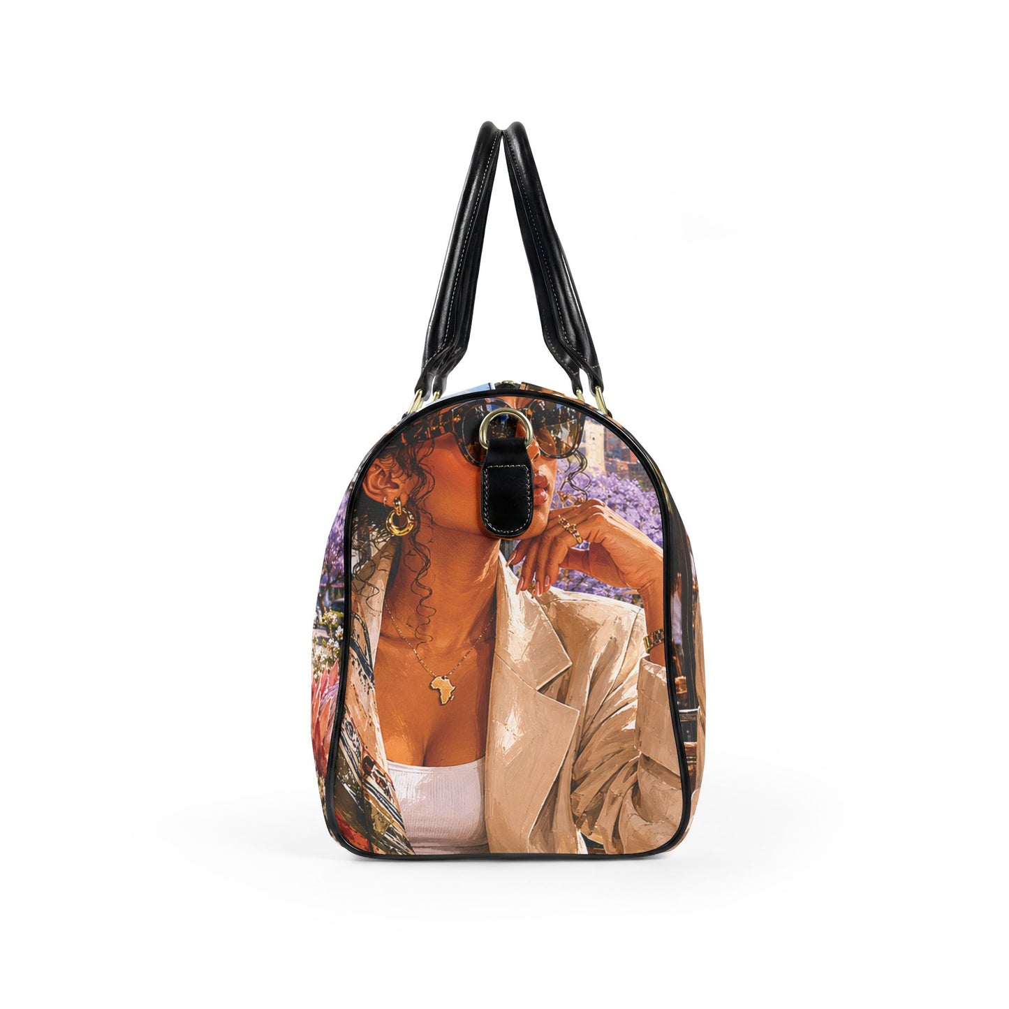 Postcards & Passports Duffle Bag – Jacaranda Season Edition