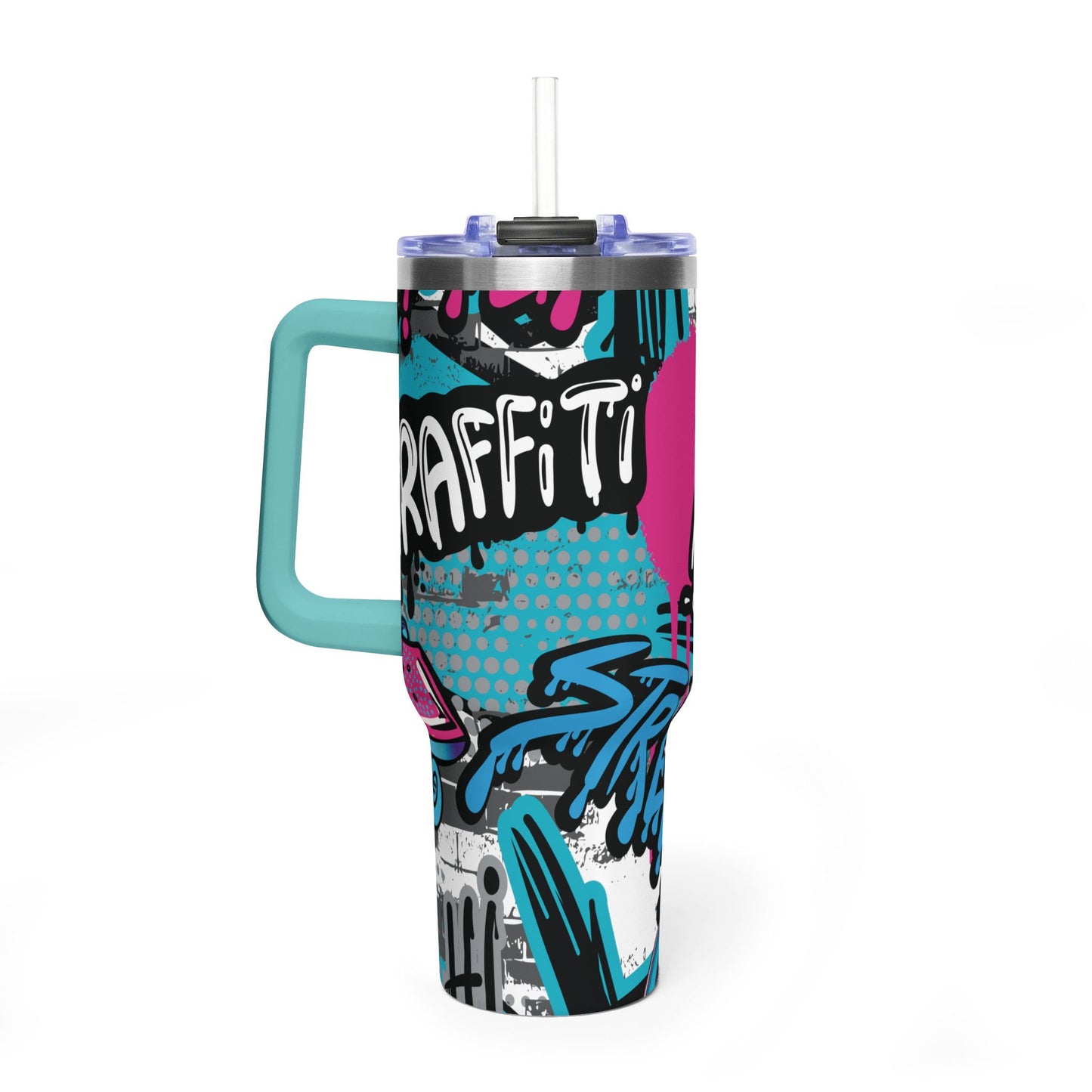 Pop Art 40 oz. Thermal Tumbler Travel Cup