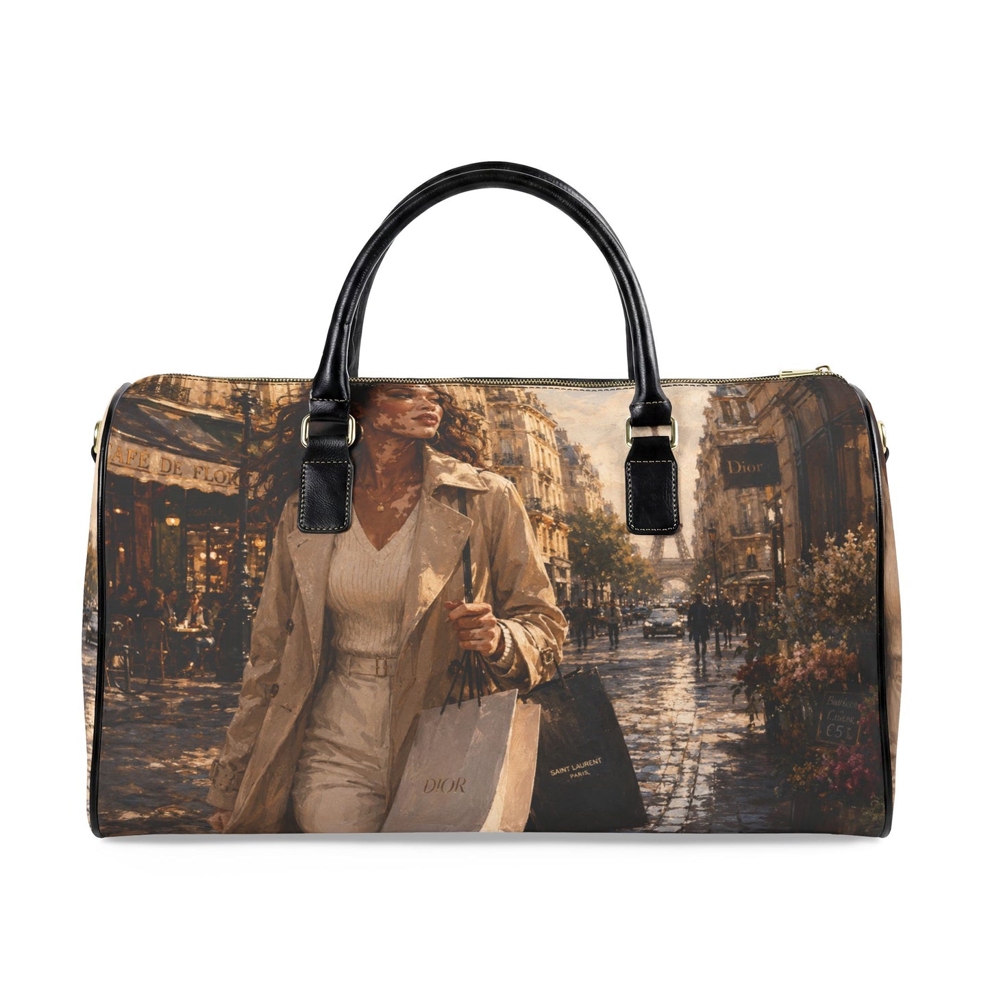 Postcards & Passports Duffle Bag – Paris Stroll Edition