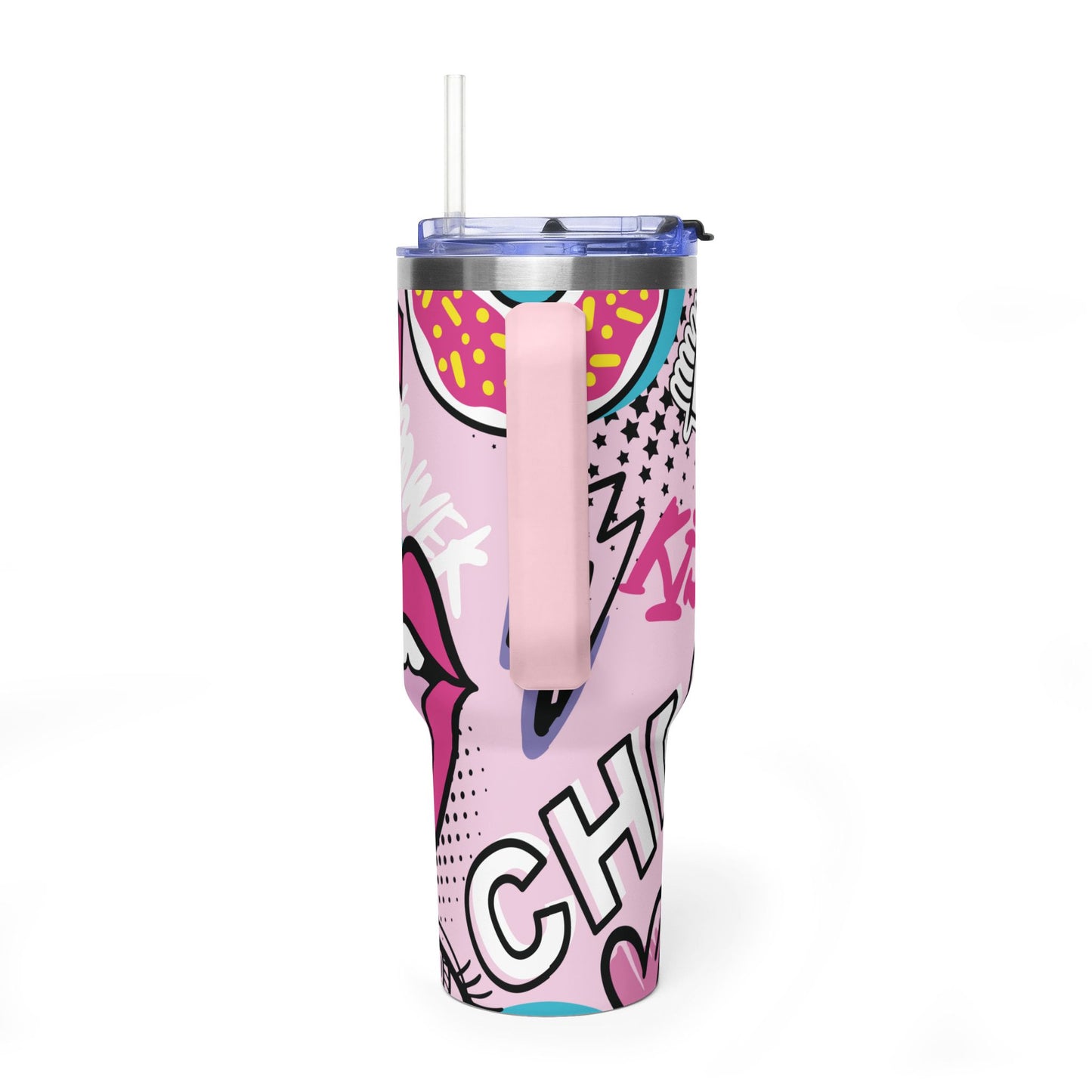 Pop Art 40 oz. Thermal Tumbler Travel Cup