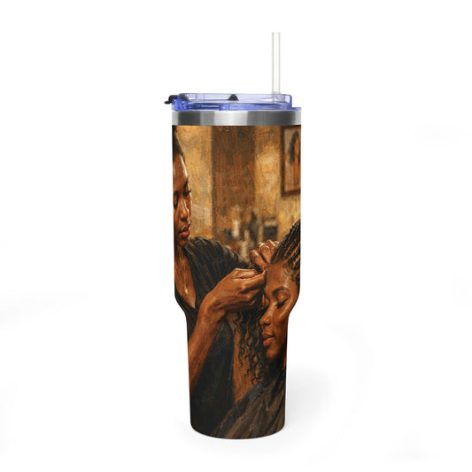 African Art 40 oz. Thermal Tumbler Travel Cup