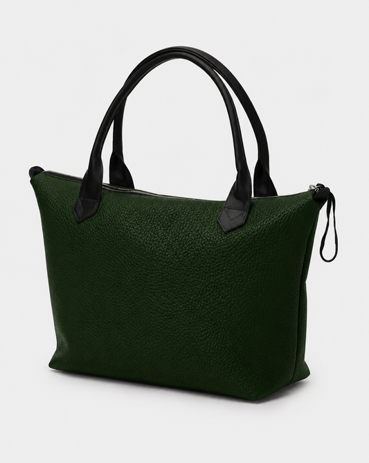 Luxury Leather Tote Bag for Women – Handmade Large Everyday Carryall with Real Leather Handles, Waterproof Lining & Interior Pockets