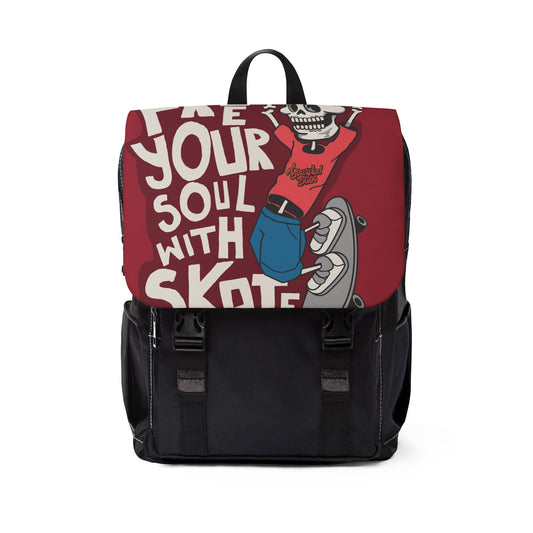 Summit Canvas Backpack | Minimalist Everyday Travel & Campus Bag