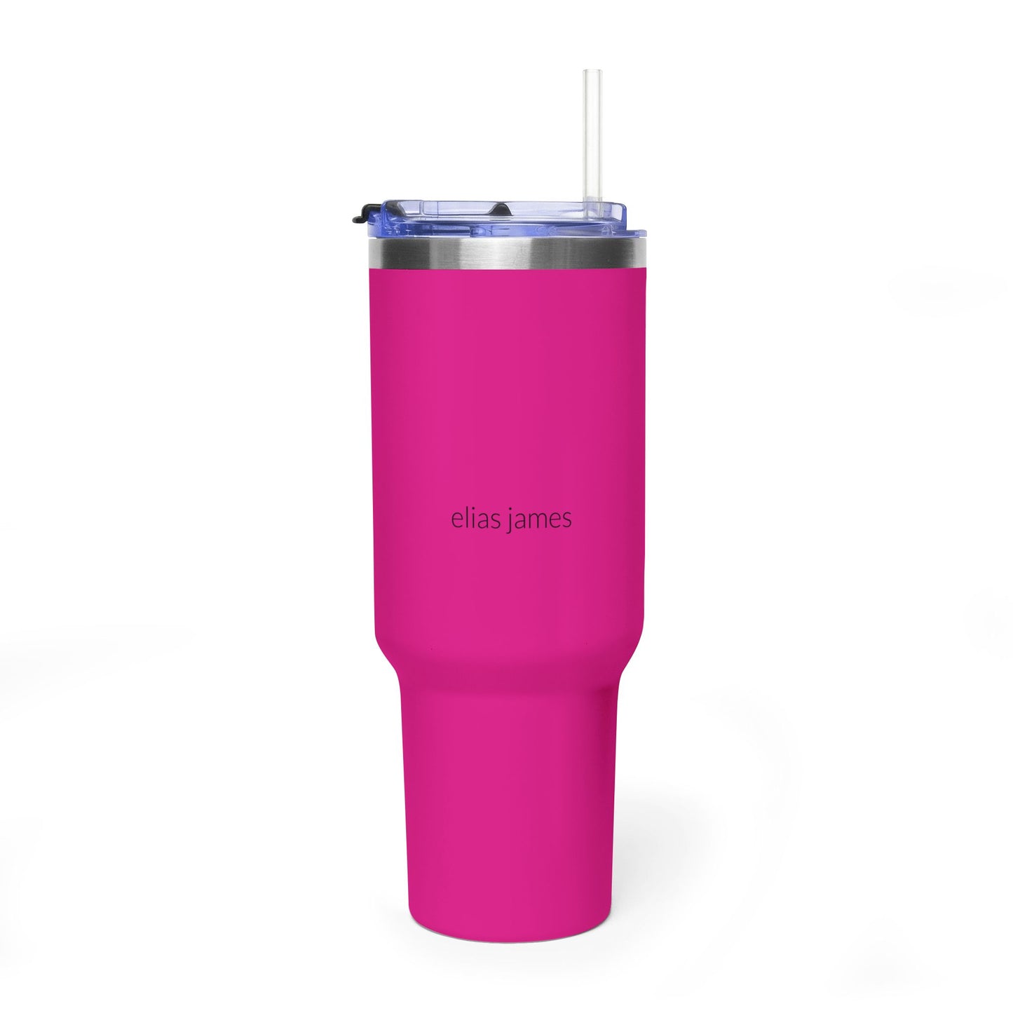 40 oz. Swirl Pattern Thermal Tumbler  Red Retro Abstract Travel Cup