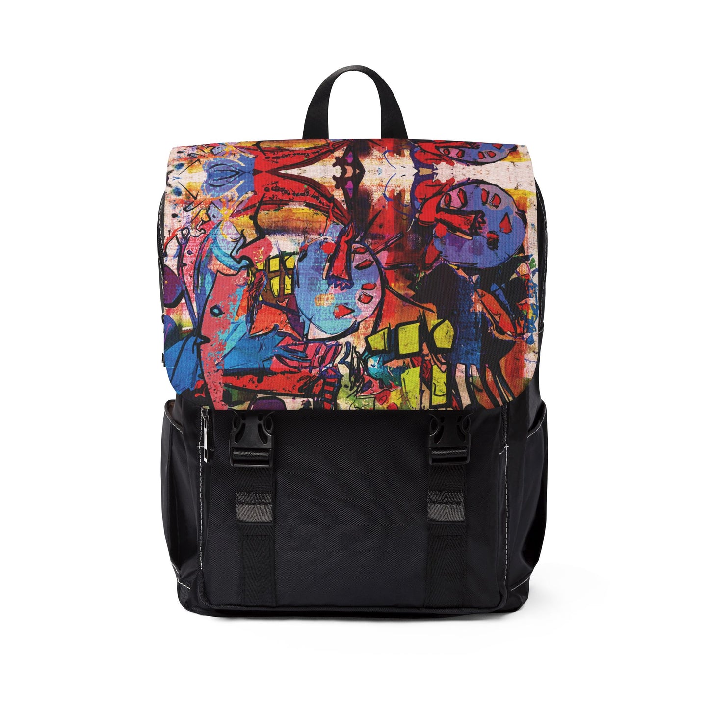 Summit Canvas Backpack | Minimalist Everyday Travel & Campus Bag
