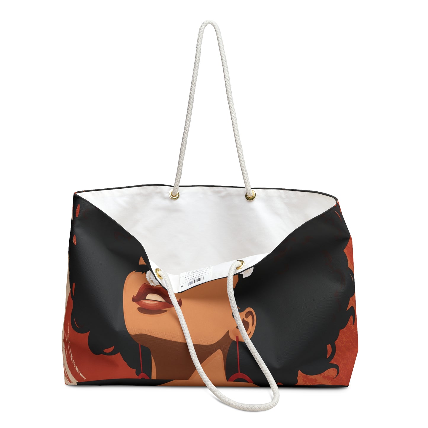 African Art - Weekender Bag – Spacious Travel Tote for Weekend Getaways