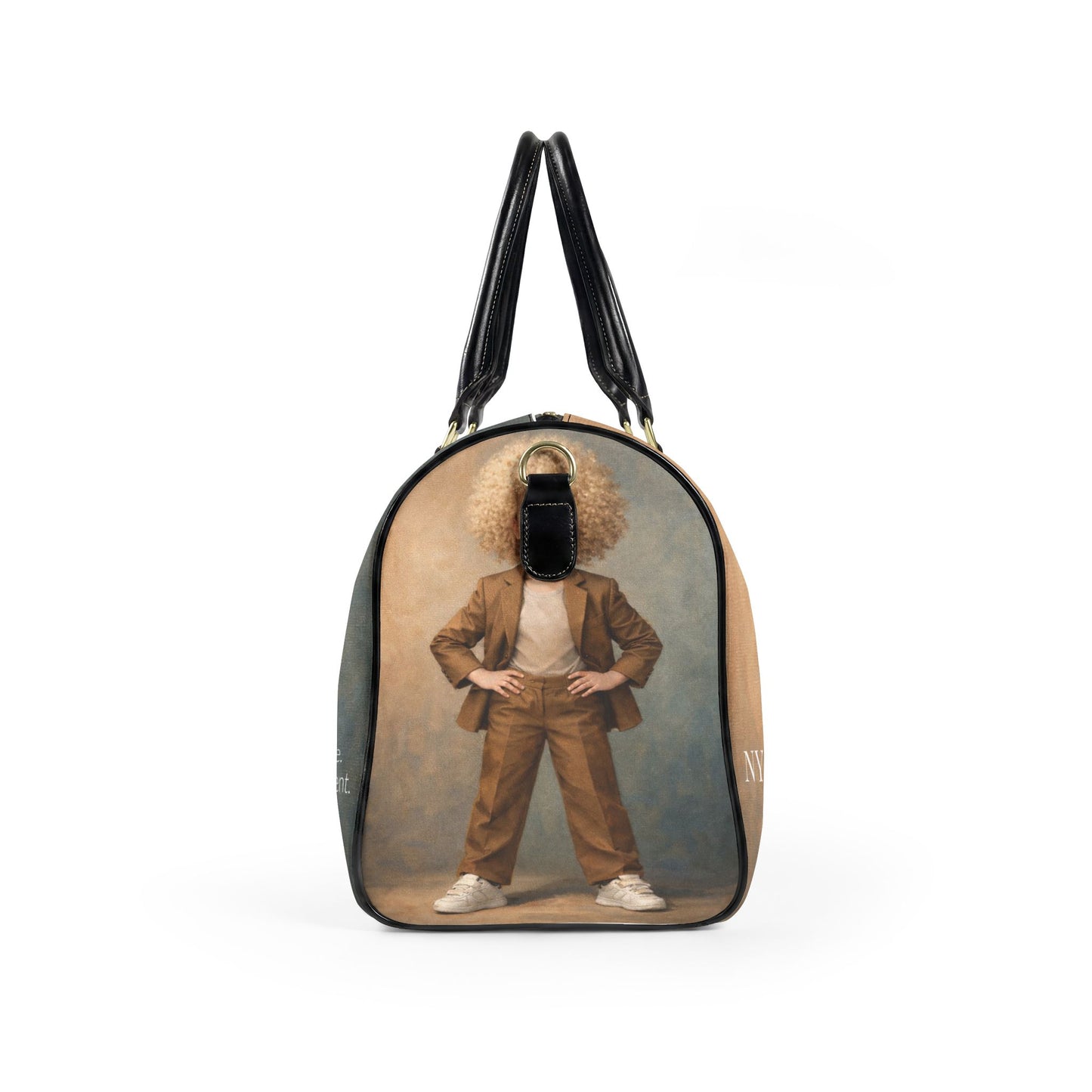 Nylah Inspirational Weekender Bag | Black Girl Travel Duffel | Empowerment Overnight Bag for Girls