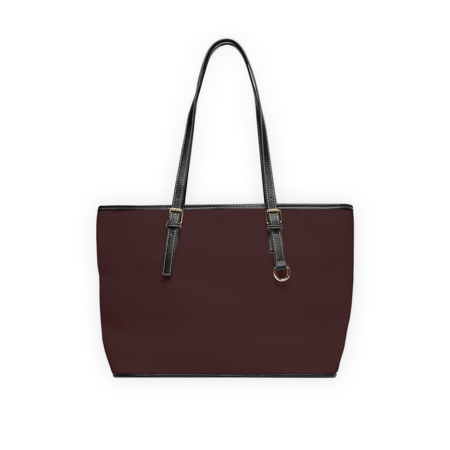 Espresso Vegan leather Tote for Everyday Chic