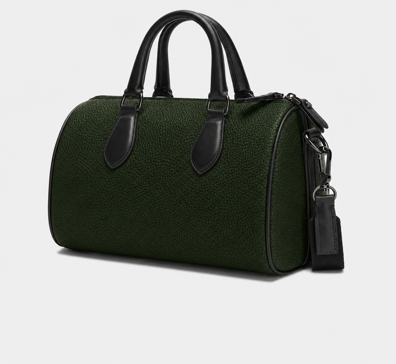 Mini Nappa Leather Barrel Bag | Custom Genuine Leather Mini purse