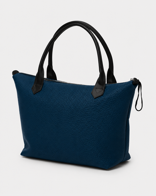 Luxury Leather Tote Bag for Women – Handmade Large Everyday Carryall with Real Leather Handles, Waterproof Lining & Interior Pockets