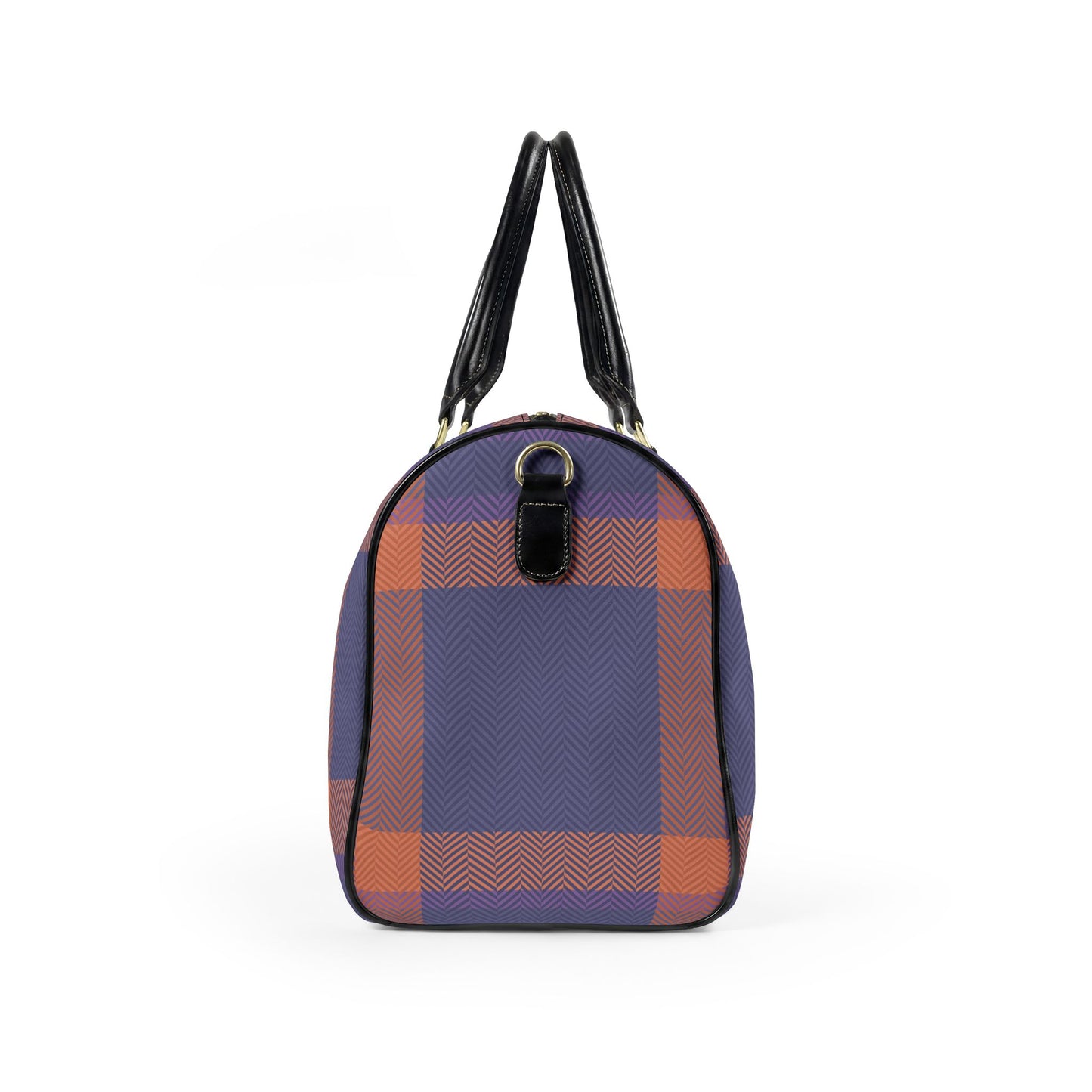 Travel Bag | Vegan Leather Weekender Duffel with Statement Print (Carry-On, Gym, Overnight Bag)