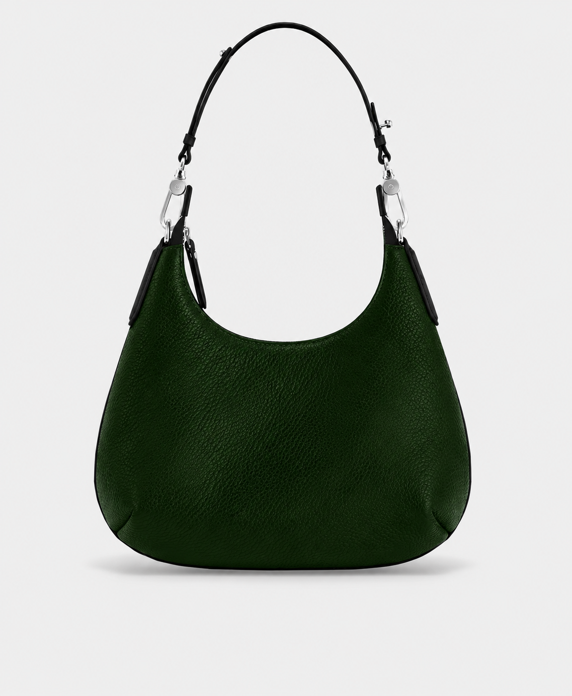 Mini Burgundy Nappa Leather Hobo Bag | Soft Slouch Shoulder Purse for Everyday Style