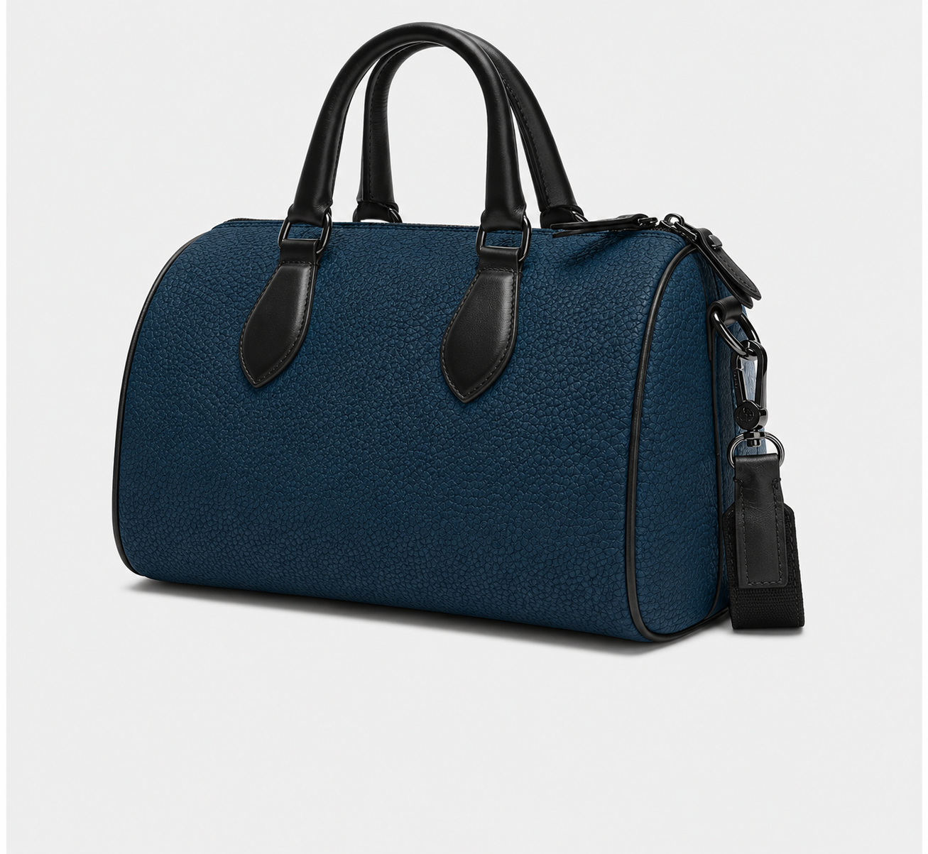 Mini Nappa Leather Barrel Bag | Custom Genuine Leather Mini Purse