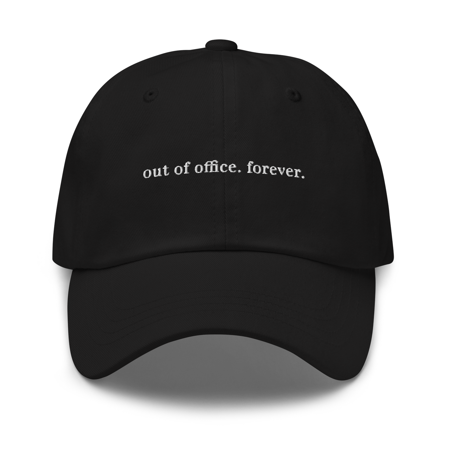 out of office. forever.
