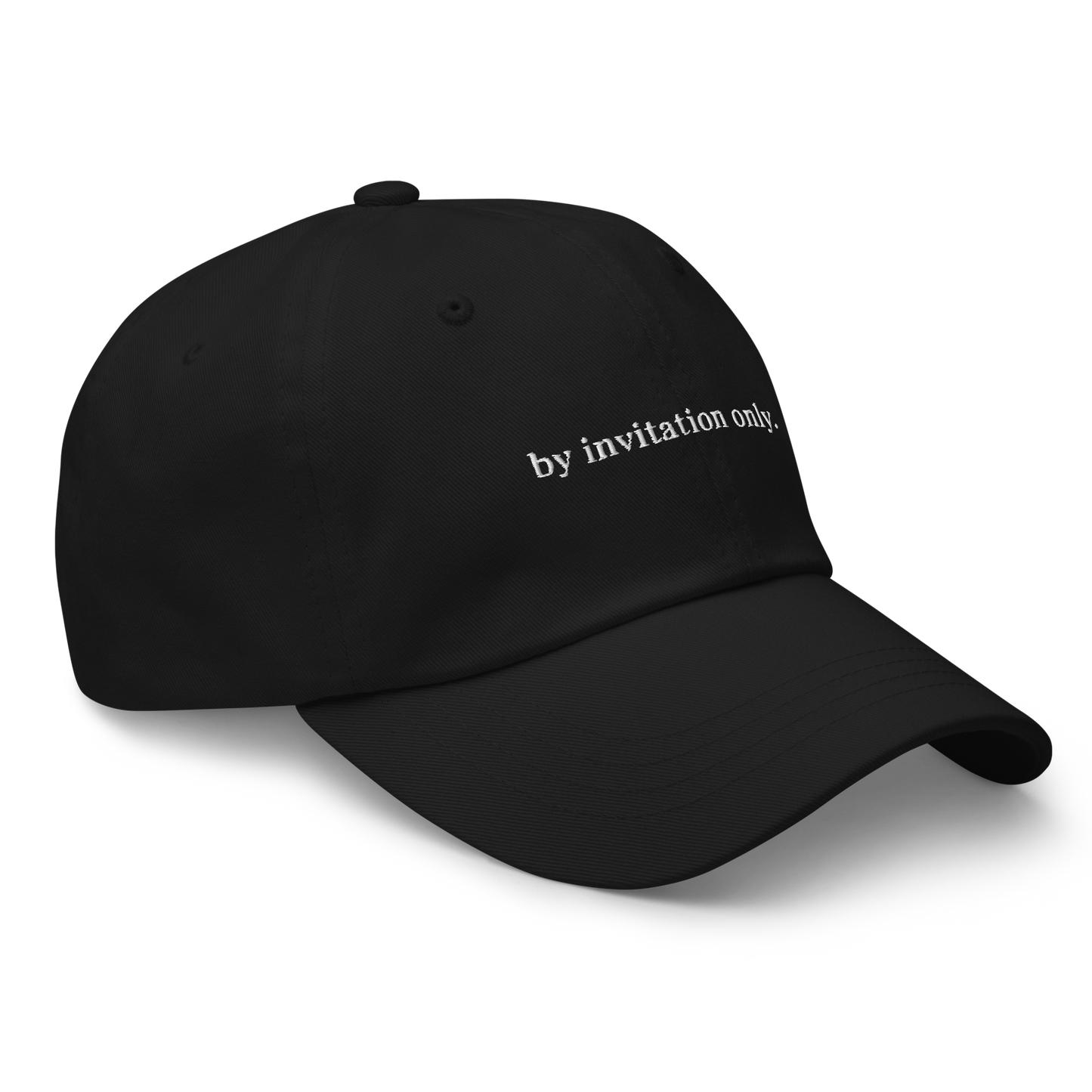 by invitation only cap