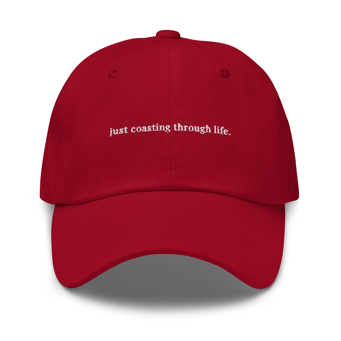 just coasting through life cap
