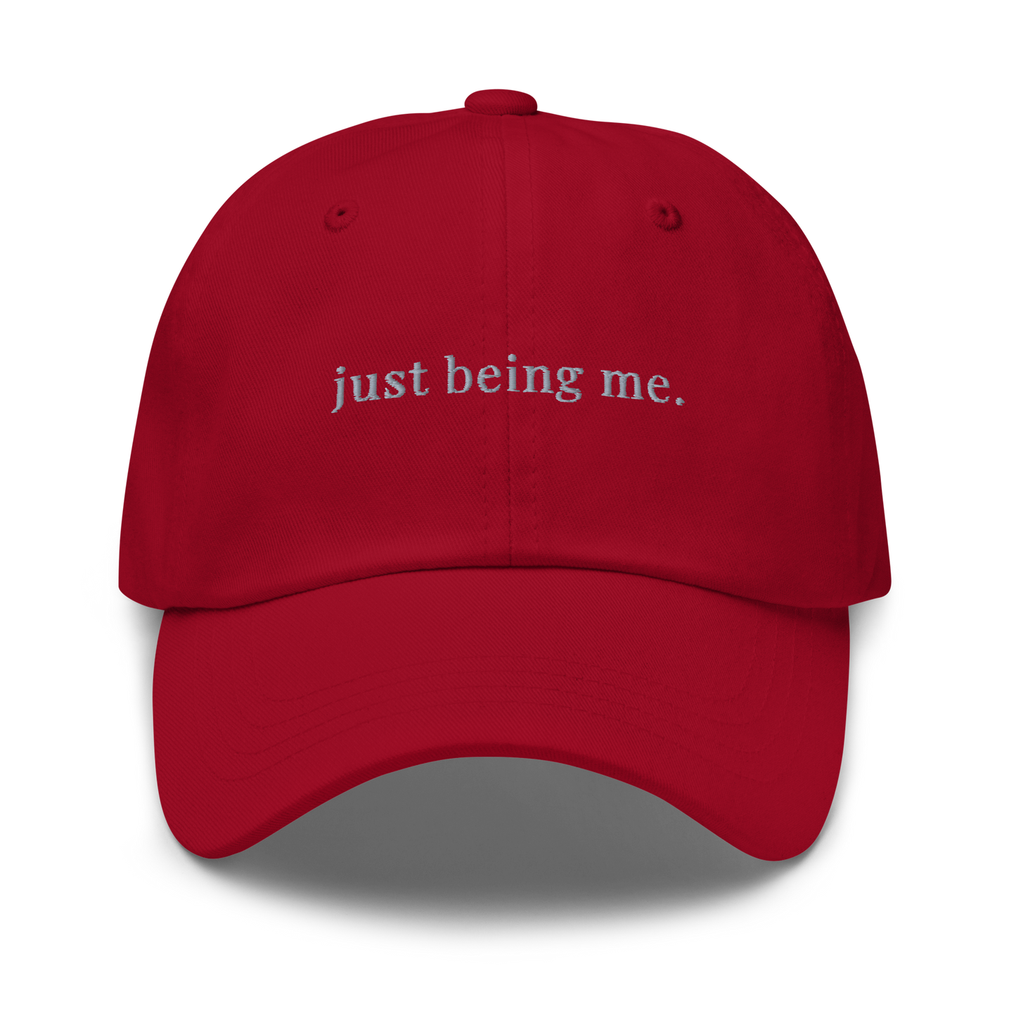 just being me cap