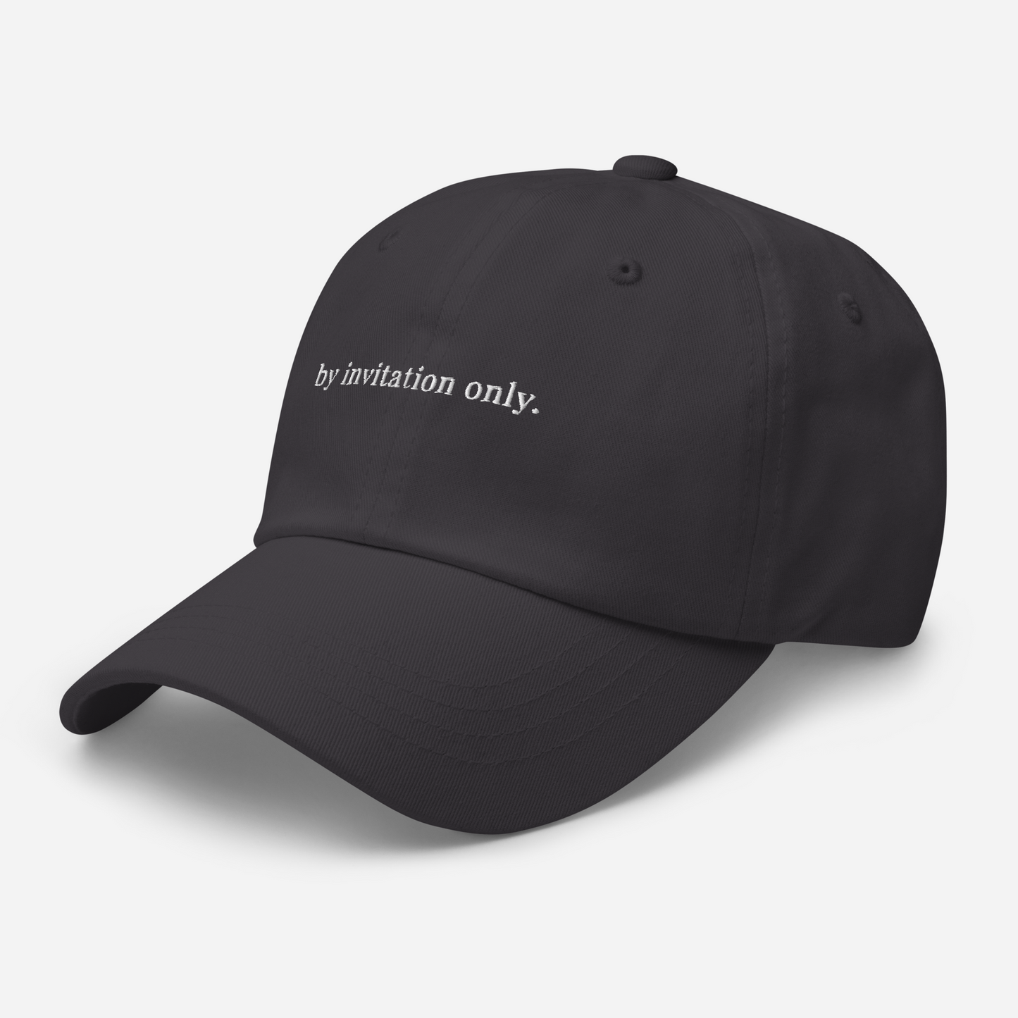 by invitation only cap