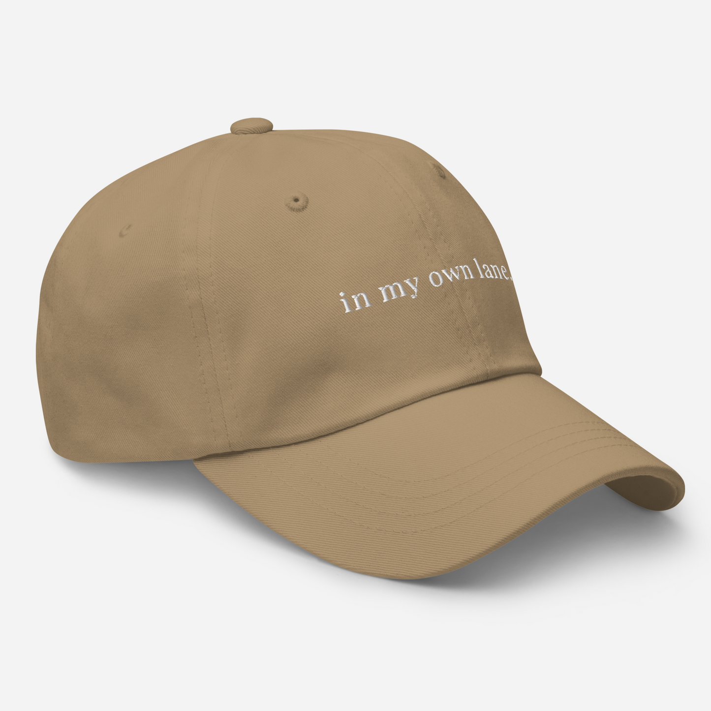 in my own lane cap