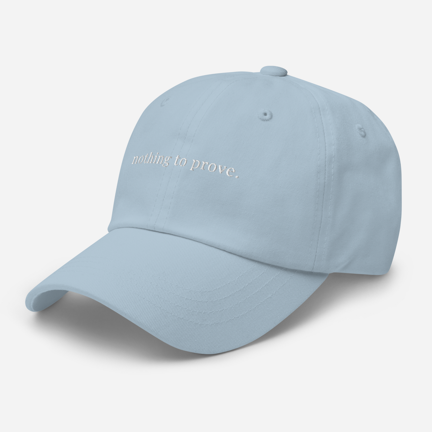 Nothing to prove Cap
