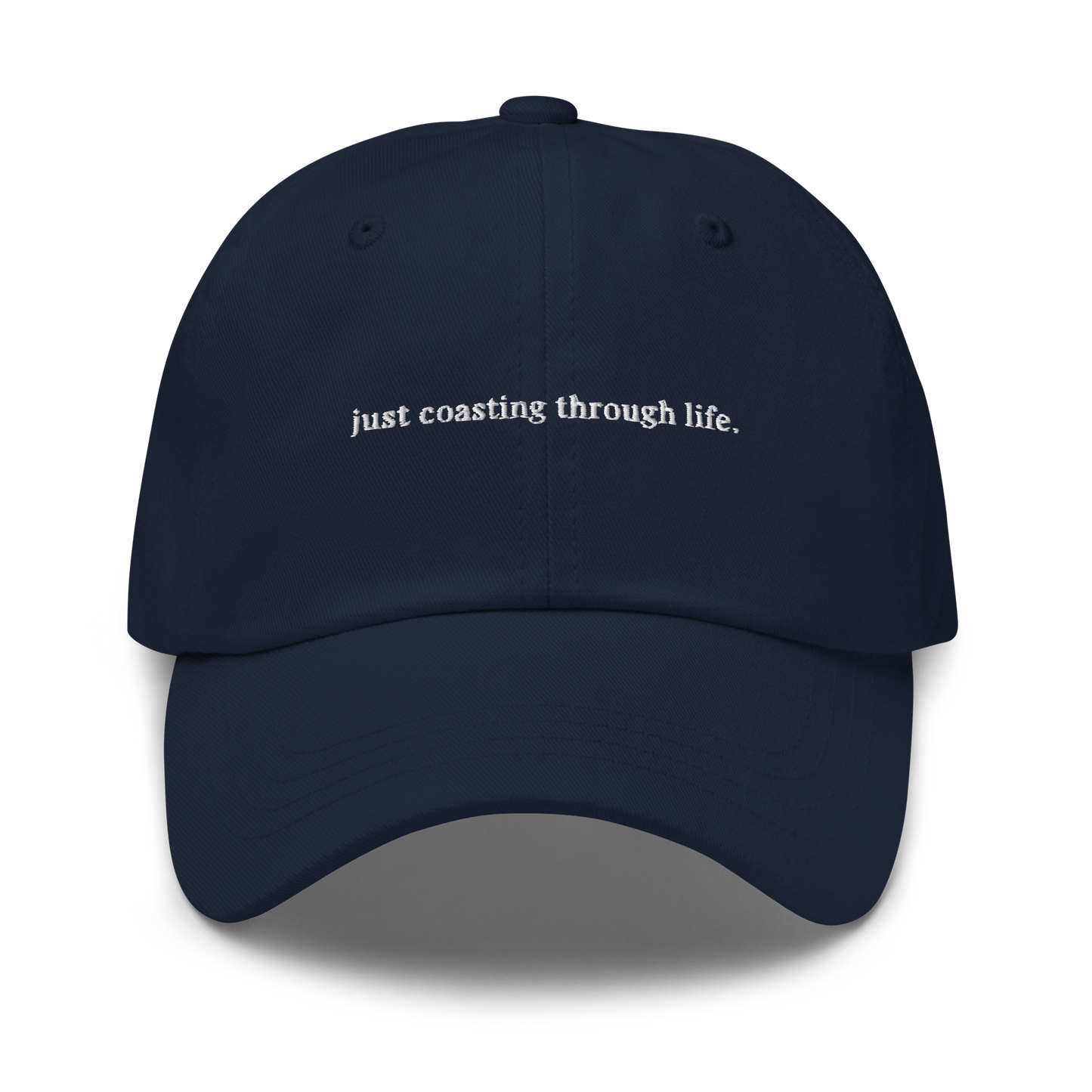 just coasting through life cap