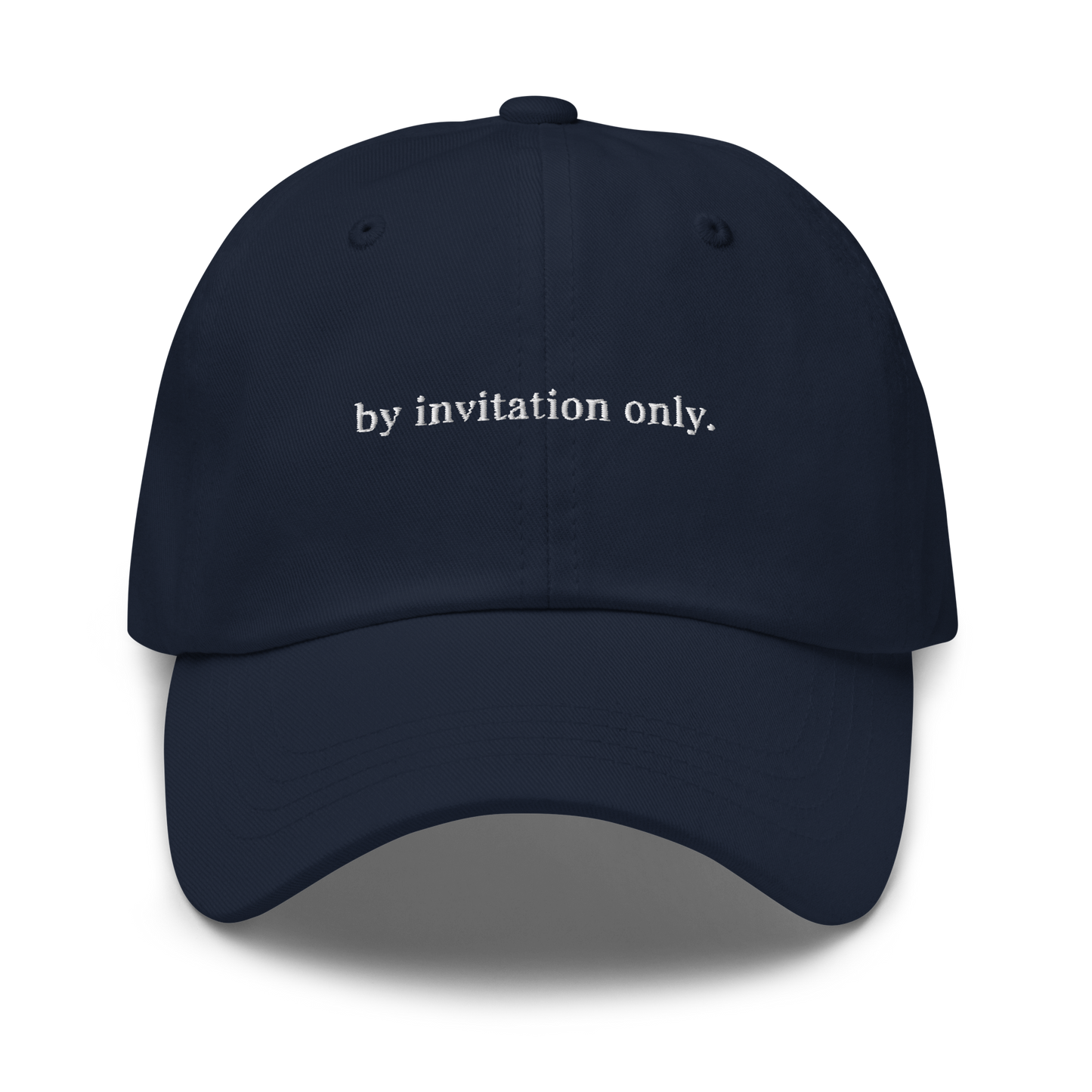 by invitation only cap