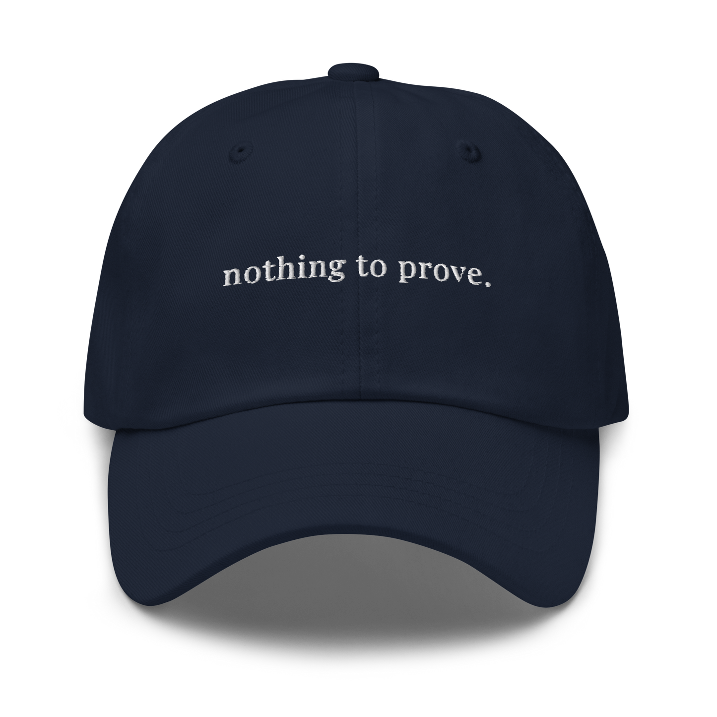 nothing to prove