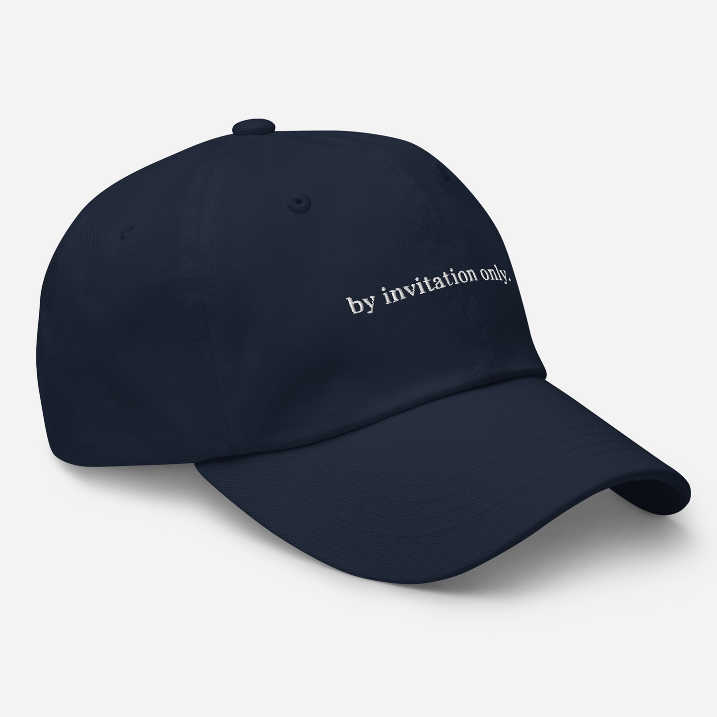 by invitation only cap