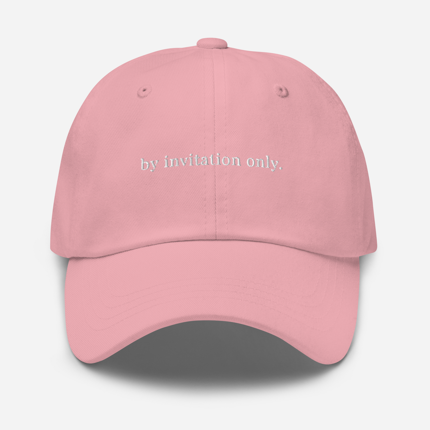 by invitational only Cap