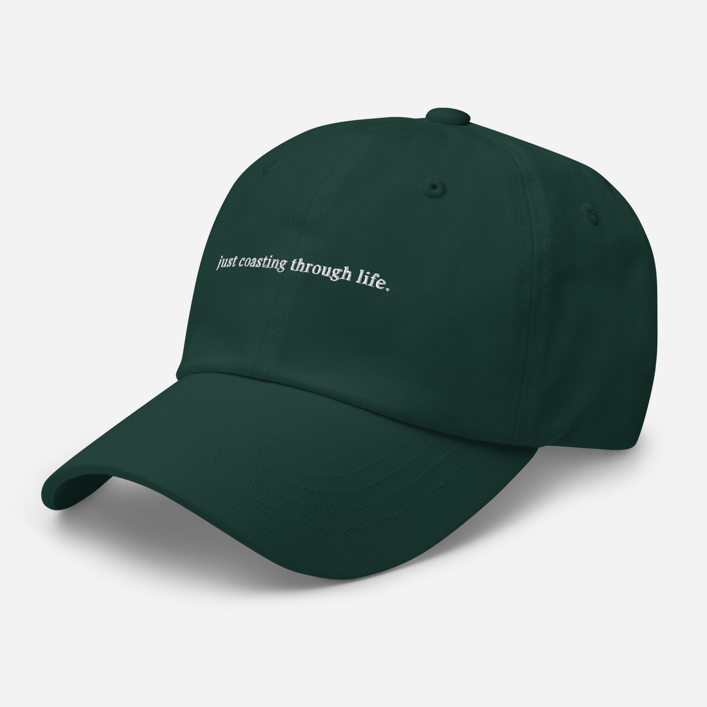 just coasting through life cap