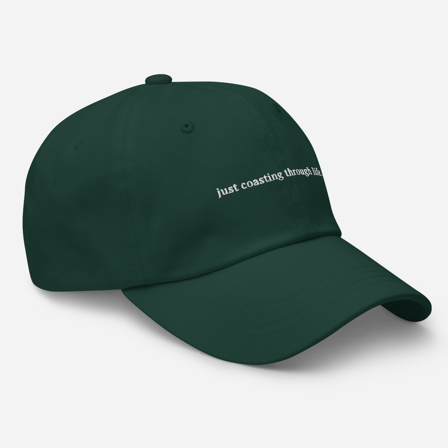 just coasting through life cap