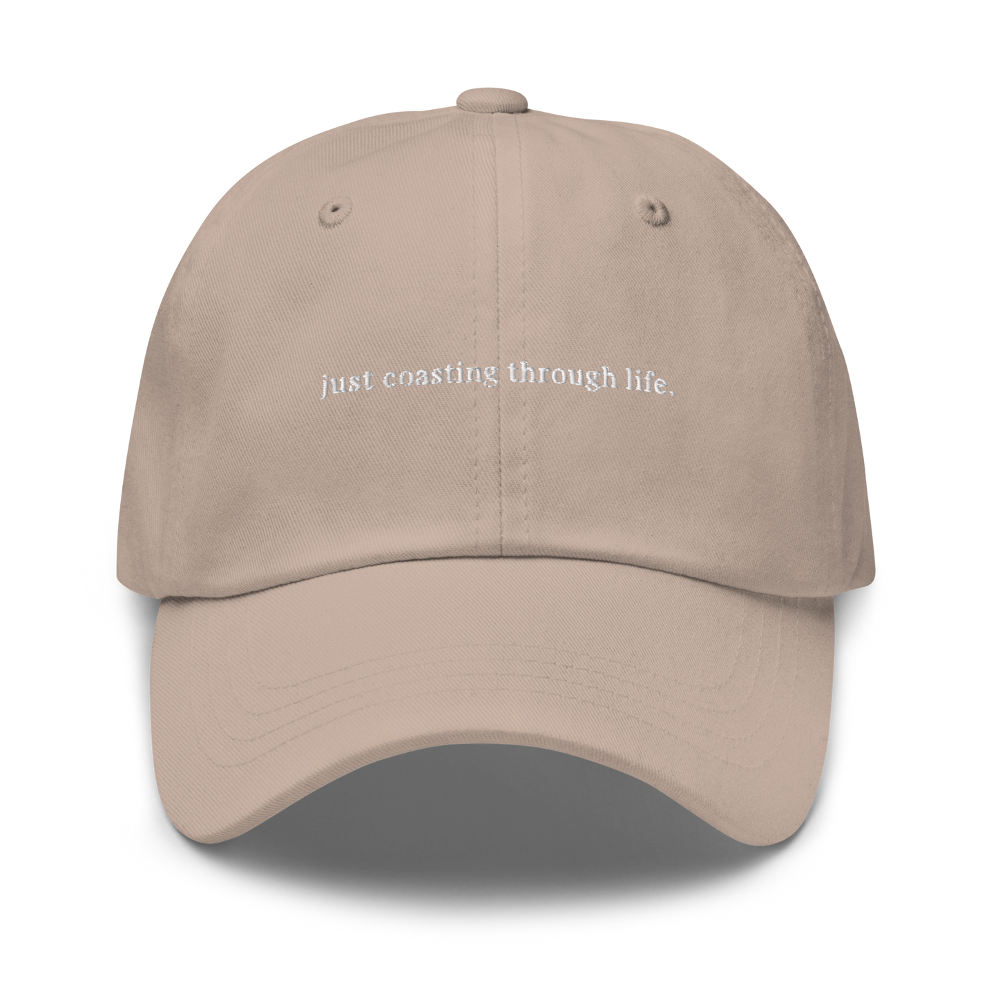 just coasting through life cap