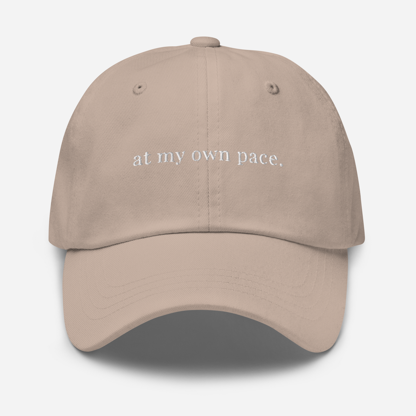at my own pace cap
